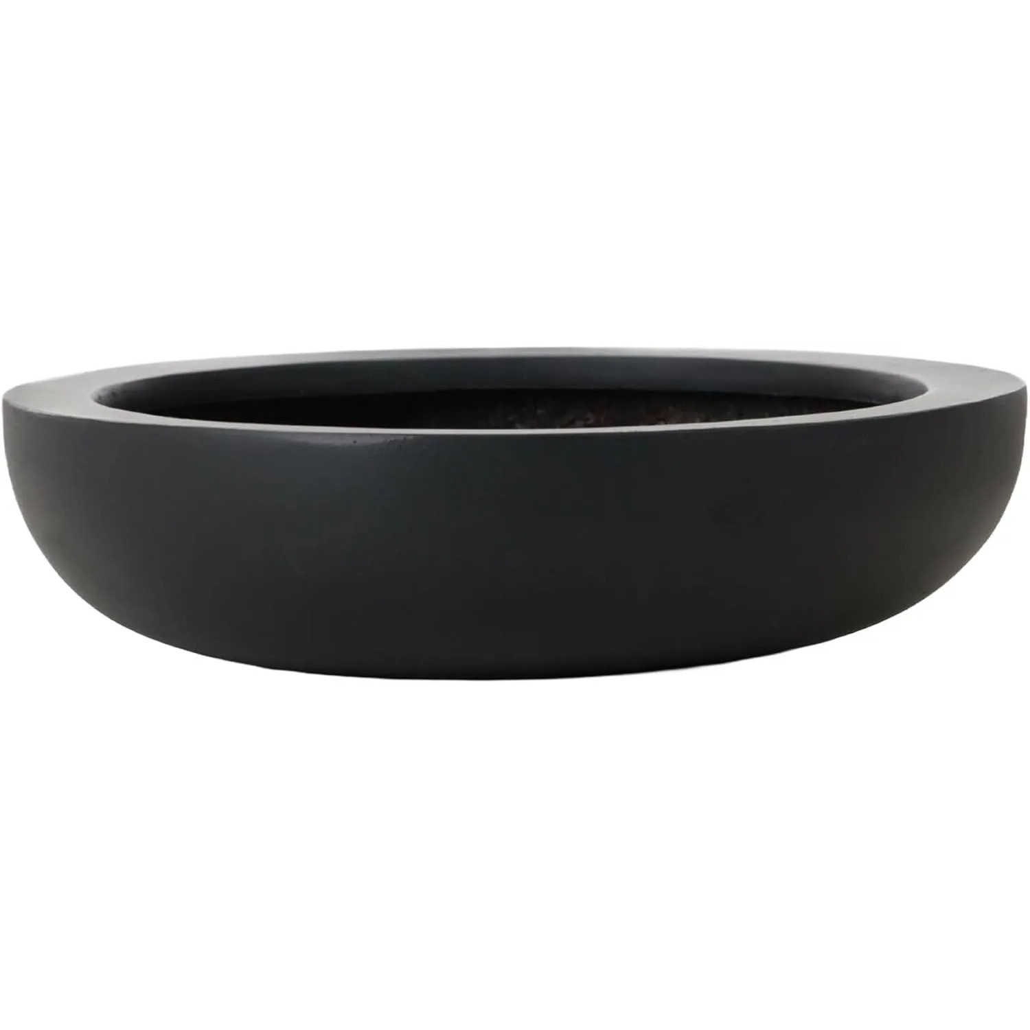 Vivanno Pflanzschale Plana 43 cm x 43 cm x 11 cm Anthrazit
