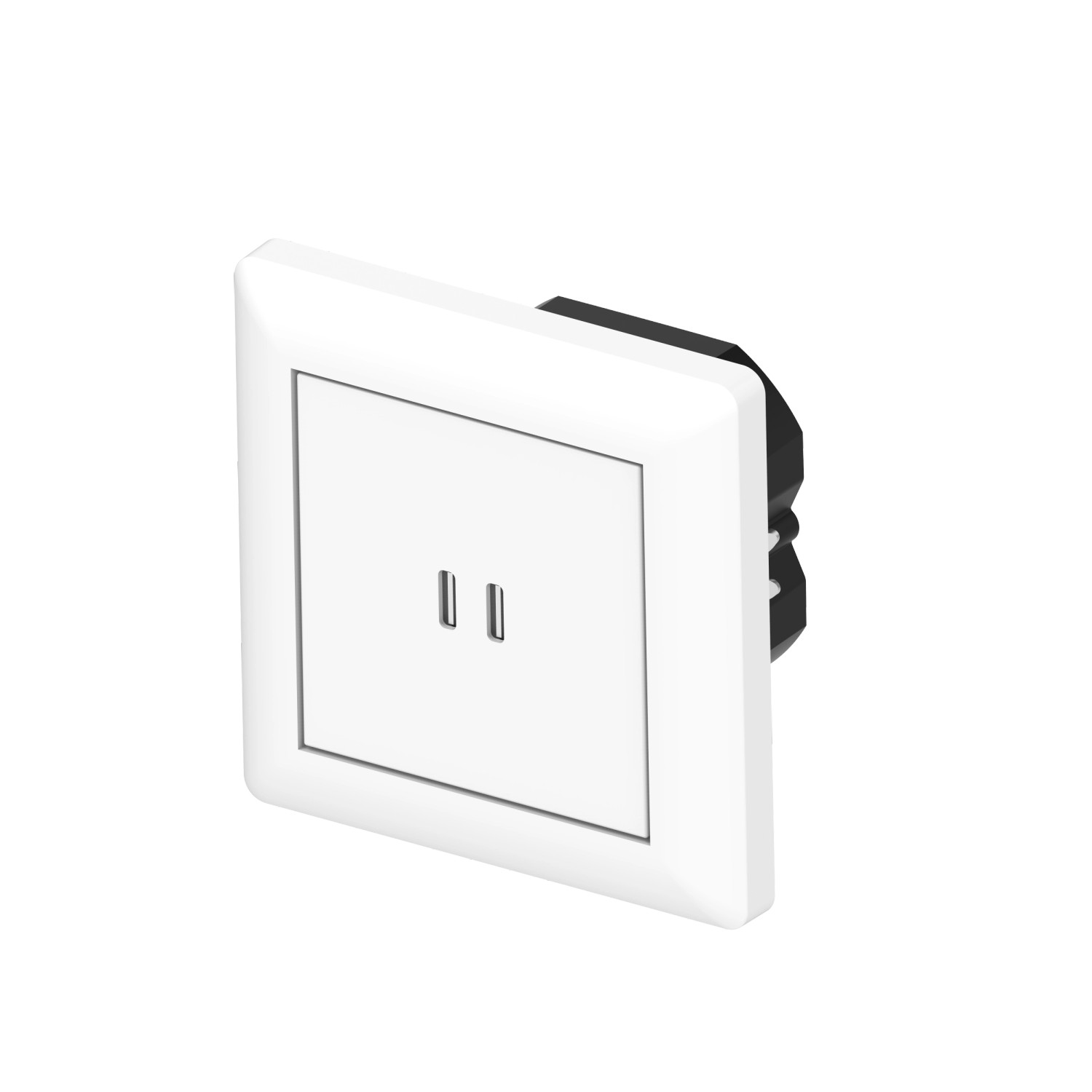 ProCharge USB-Steckdose 2xUSB A markenkompatibel Weiß günstig online kaufen