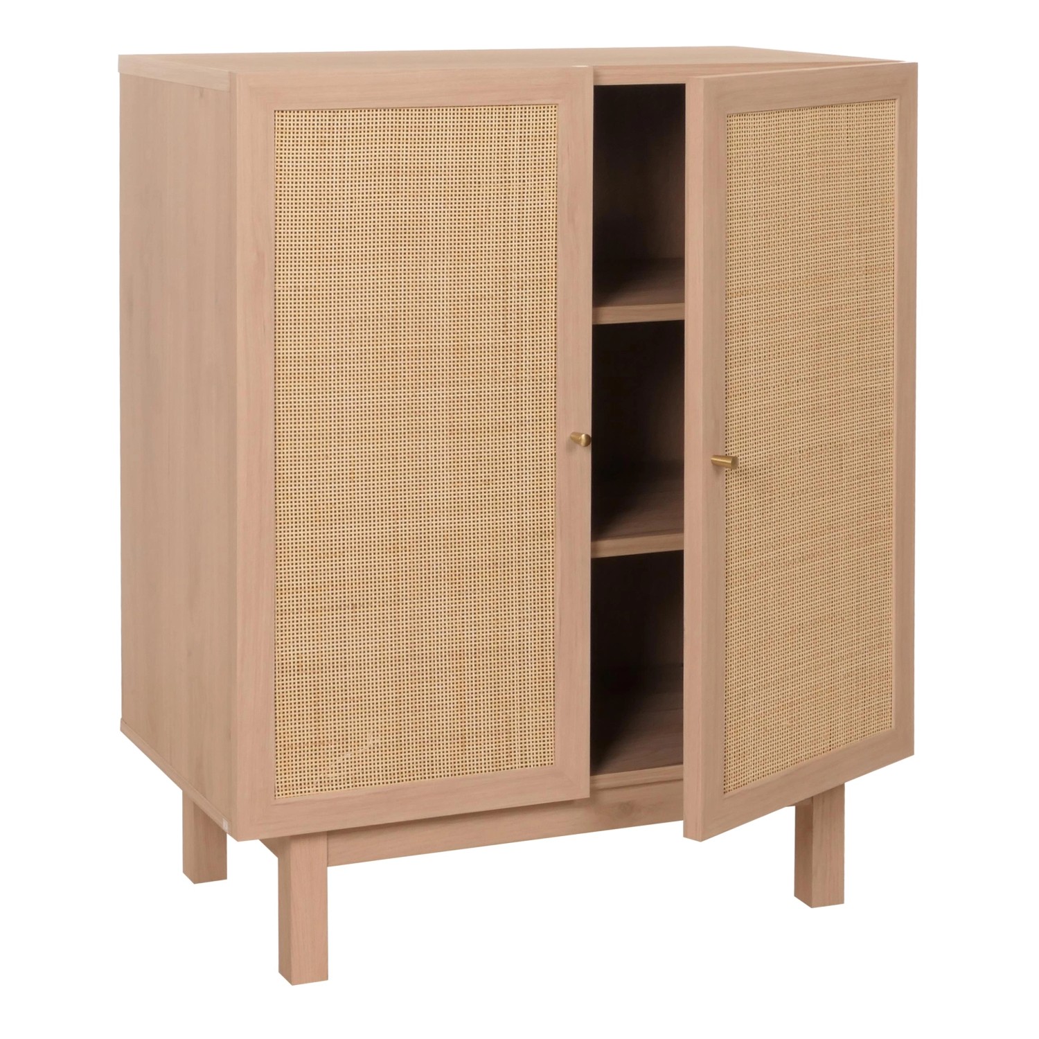 MCW Highboard M51 98x79x42cm Natur günstig online kaufen