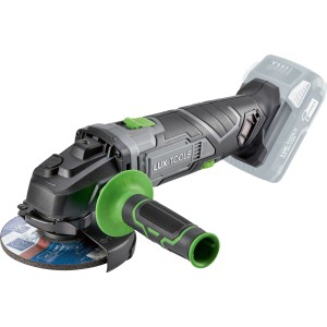 LUX-TOOLS Akku-Winkelschleifer A-WS-20/115 A, 20V, ohne Akku. Kompakter Schleifer für diverse Arbeiten.