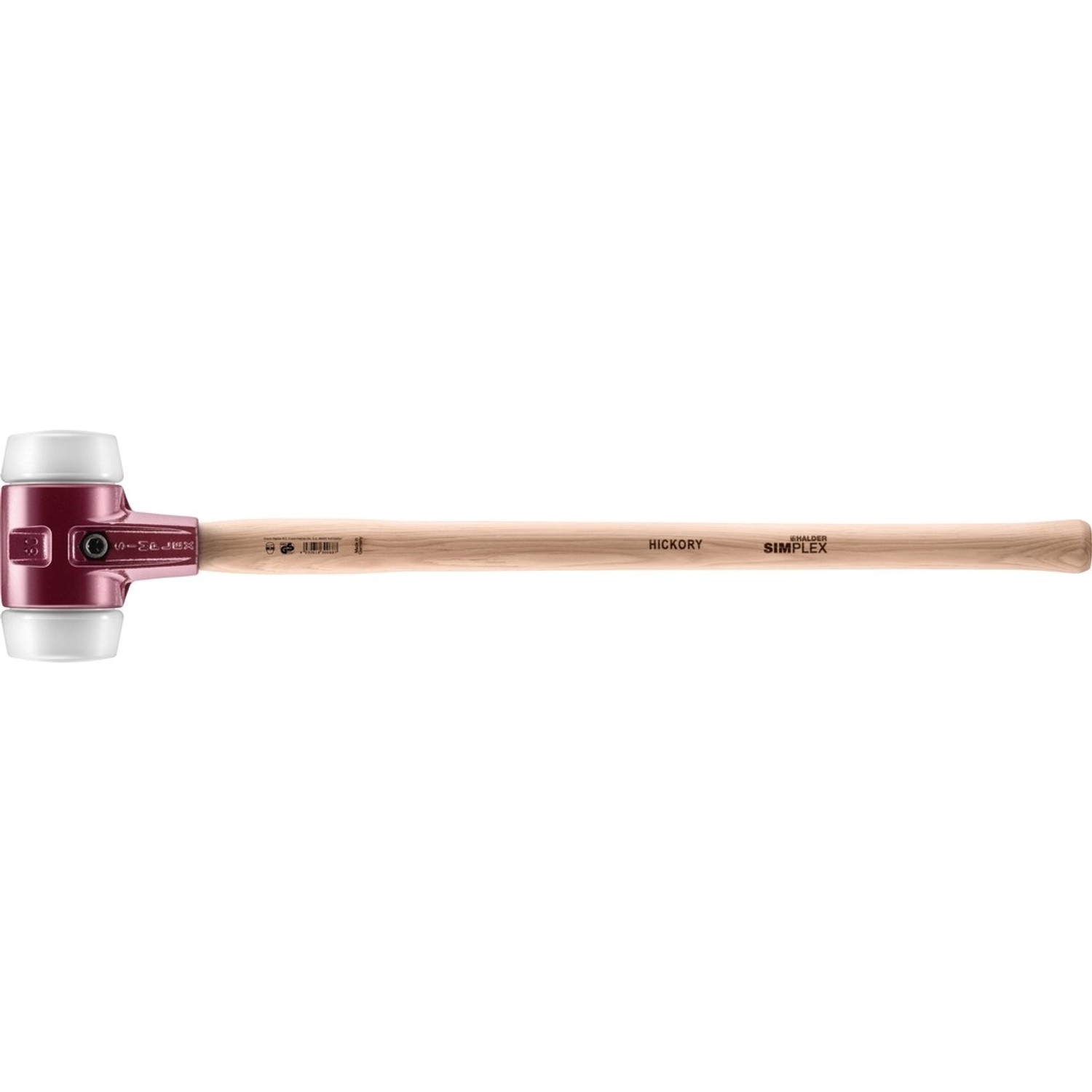 Halder Simplex Vorschlaghammer Ø 80 mm Superplastik mit Tempergussgehäuse günstig online kaufen