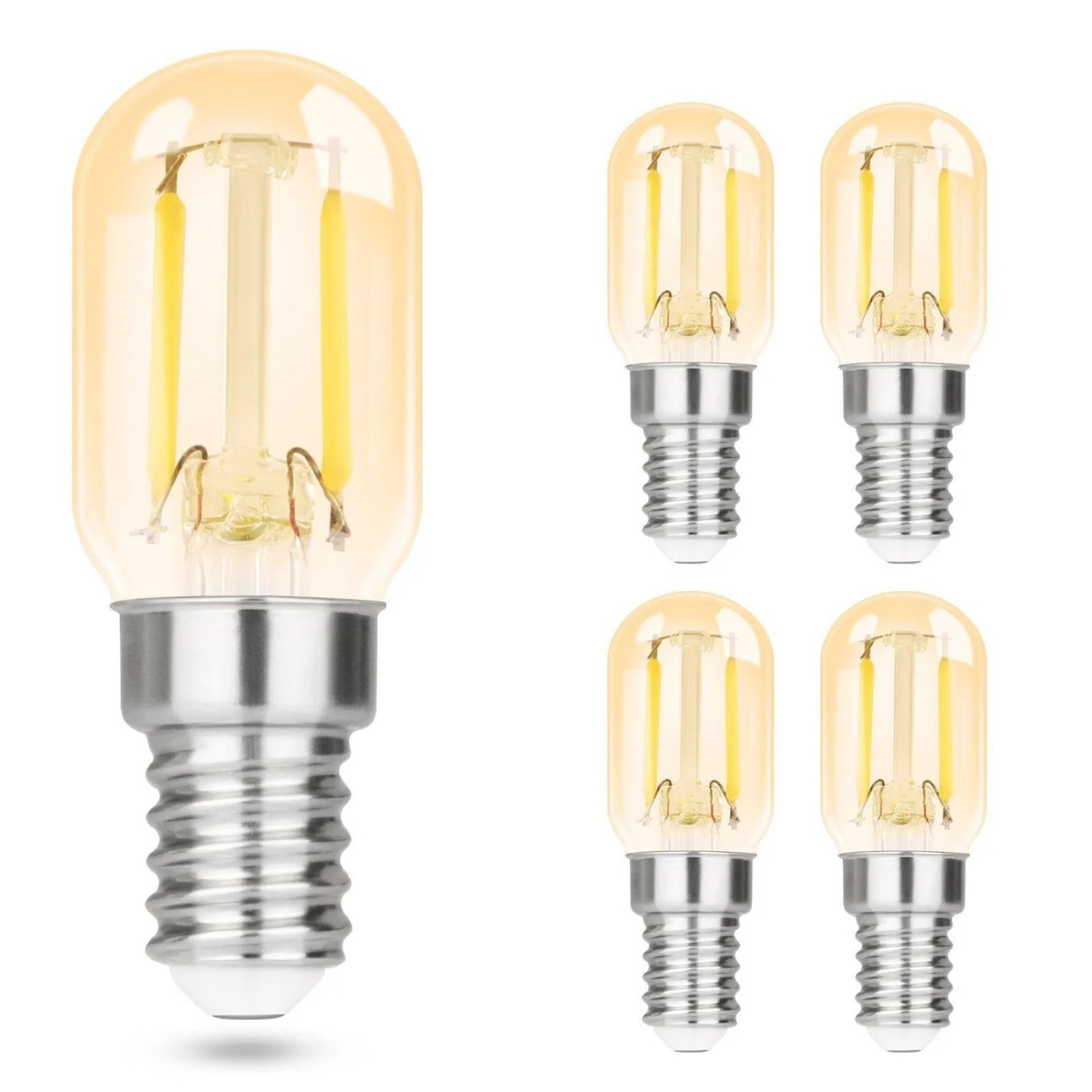 NETTLIFE LED Leuchtmittel aus Glas L3Transparent4er-Set-4