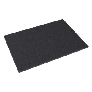 HMF 14570 Boden Schaumstoff 345 x 550 mm Double-Size Koffereinlage Tabletop Höhe 10 mm