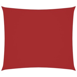 vidaXL Sonnensegel Oxford-Gewebe Rechteckig 2x2,5 m Rot 135639