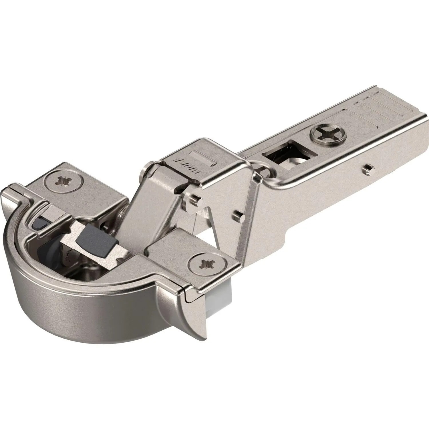 Blum Alurahmenscharnier Clip Top Blumotion 95 Grad 9,5 mm Gekröpft mit Feder Schrauben