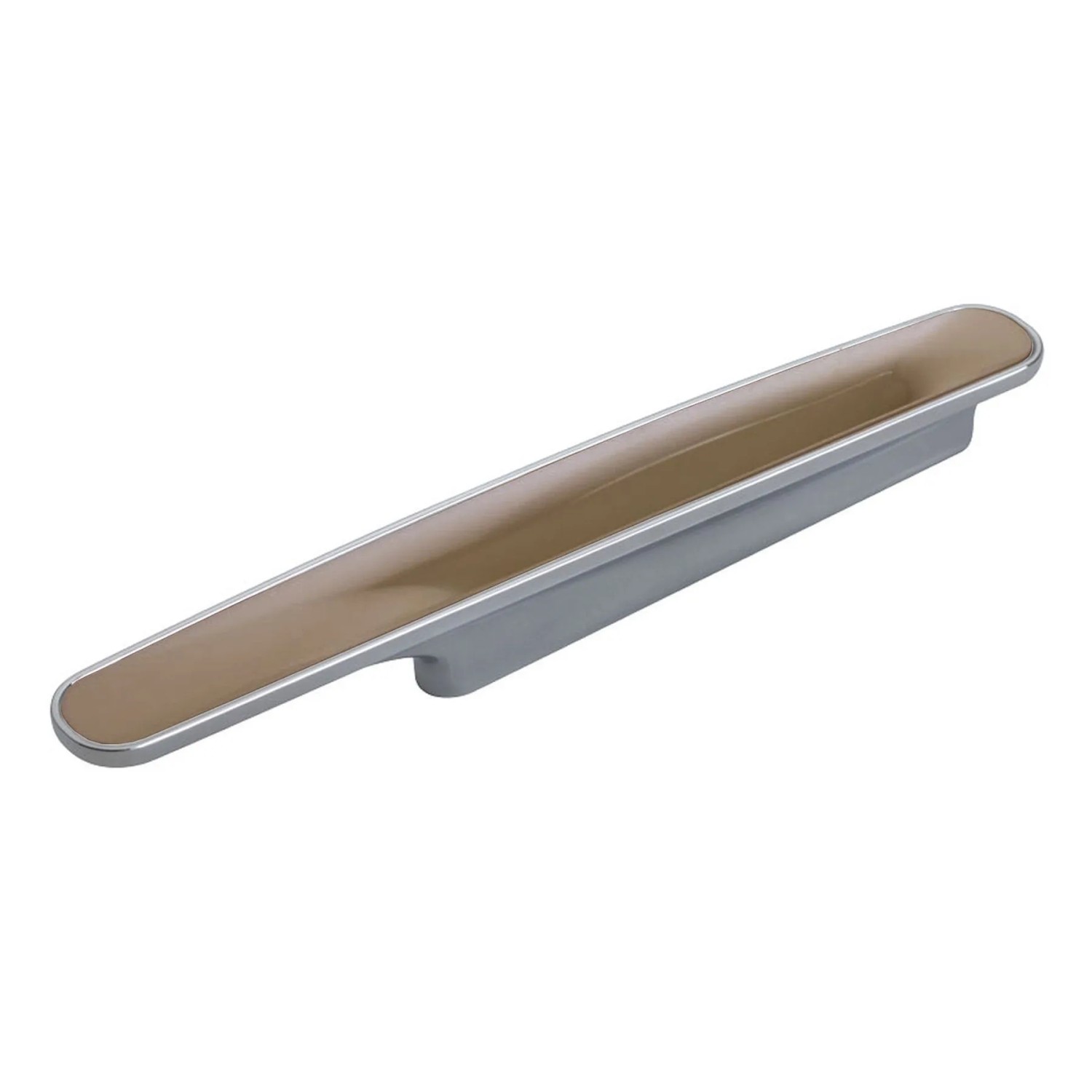 SOTECH Möbelgriff RAINBOW II BA 96 mm Chrom Poliert Cappucino