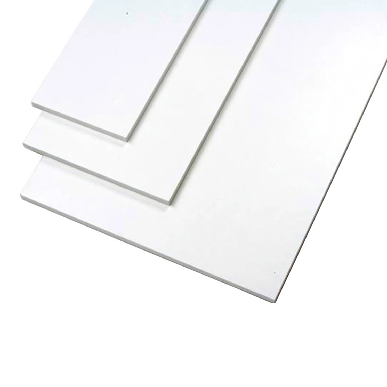 Regalbrett, weiß, 80x20x1,6 cm, für Möbelbau & DIY-Projekte.