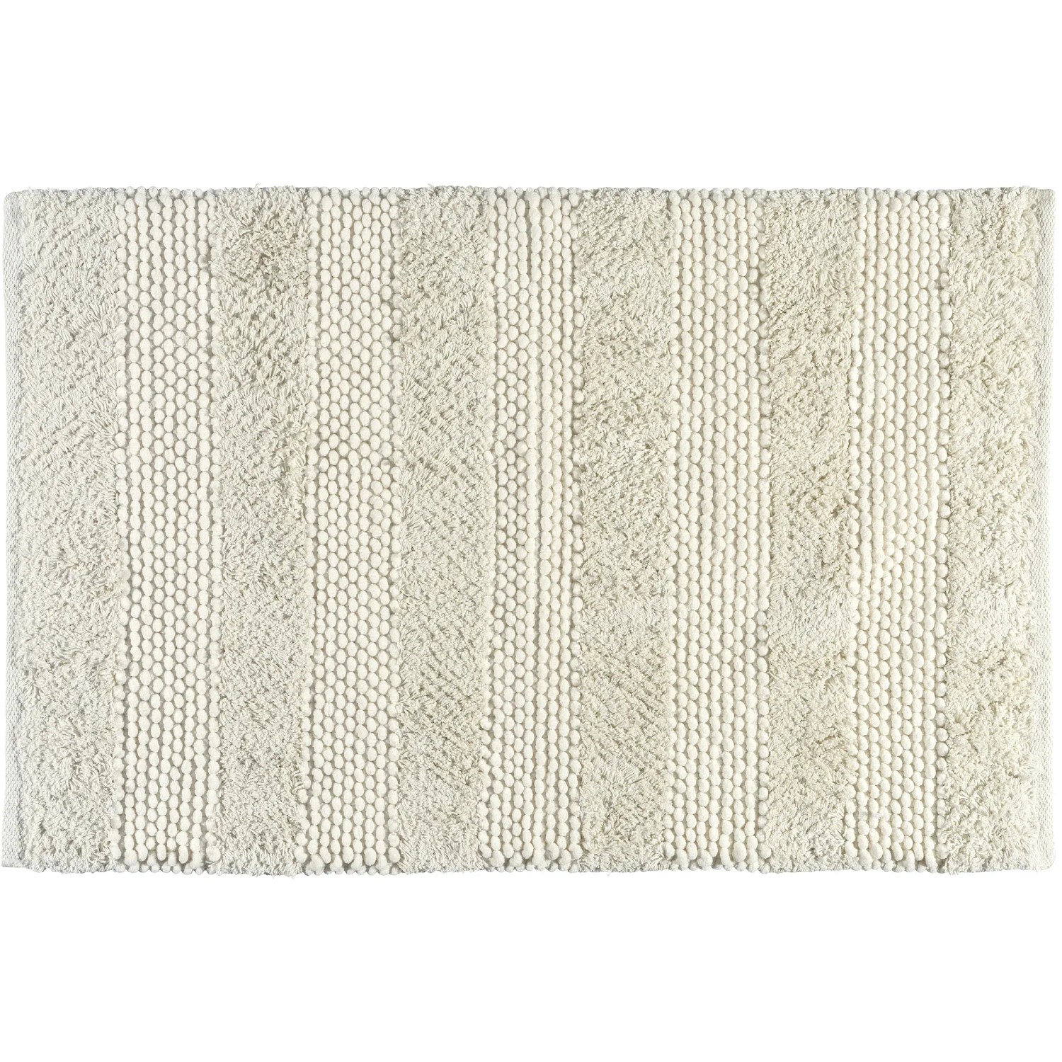 Wenko Badteppich Nasidi Ecru 60 cm x 90 cm