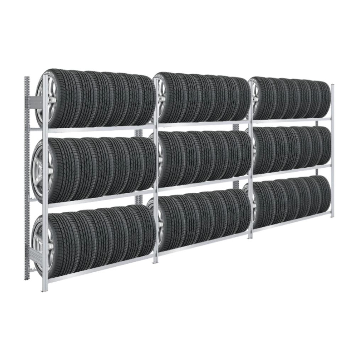 PROREGAL Reifenregal Tire Pro Made In Germany HxBxT 200 x 390 x 43 cm 3 Ebe günstig online kaufen