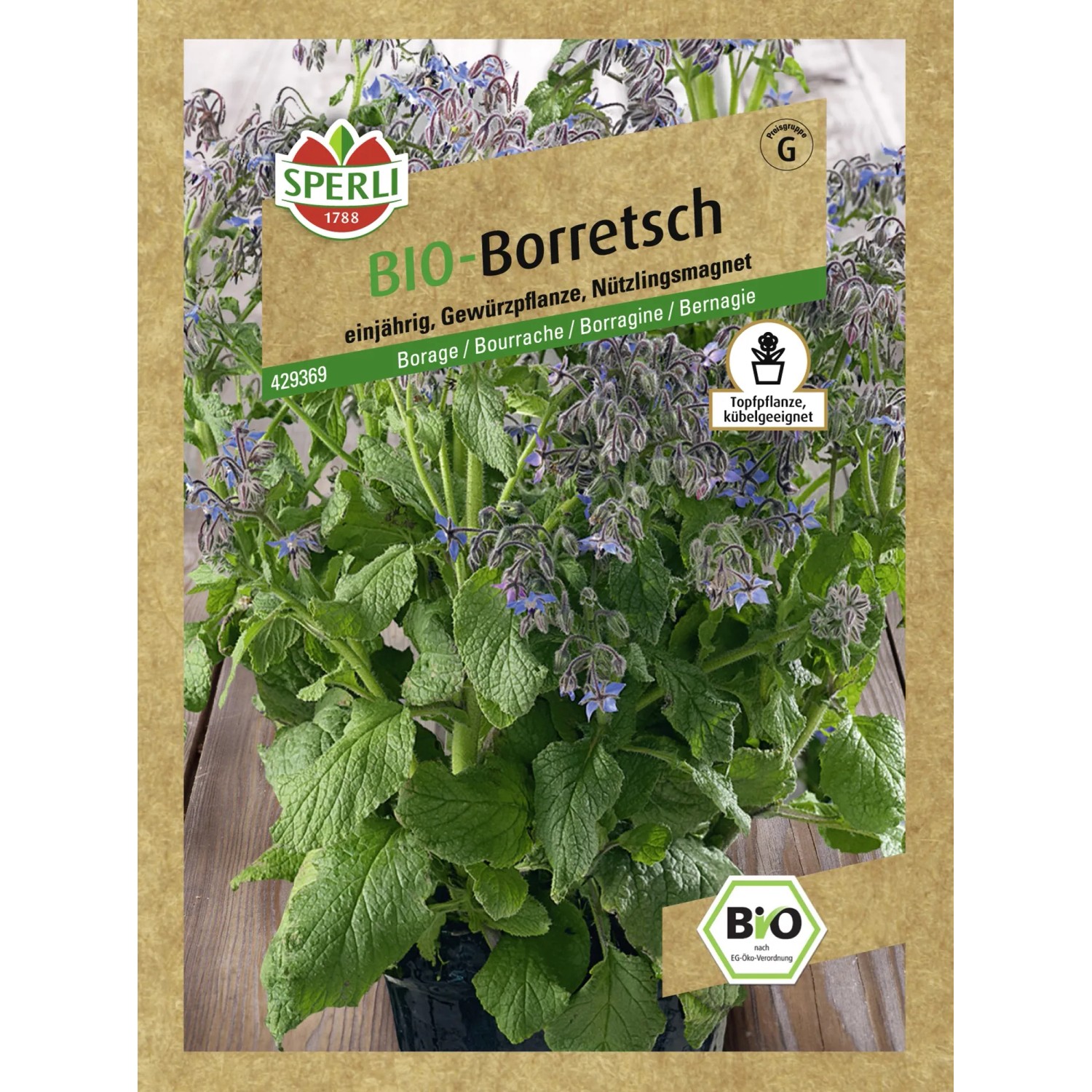 Sperli Borretsch Bio