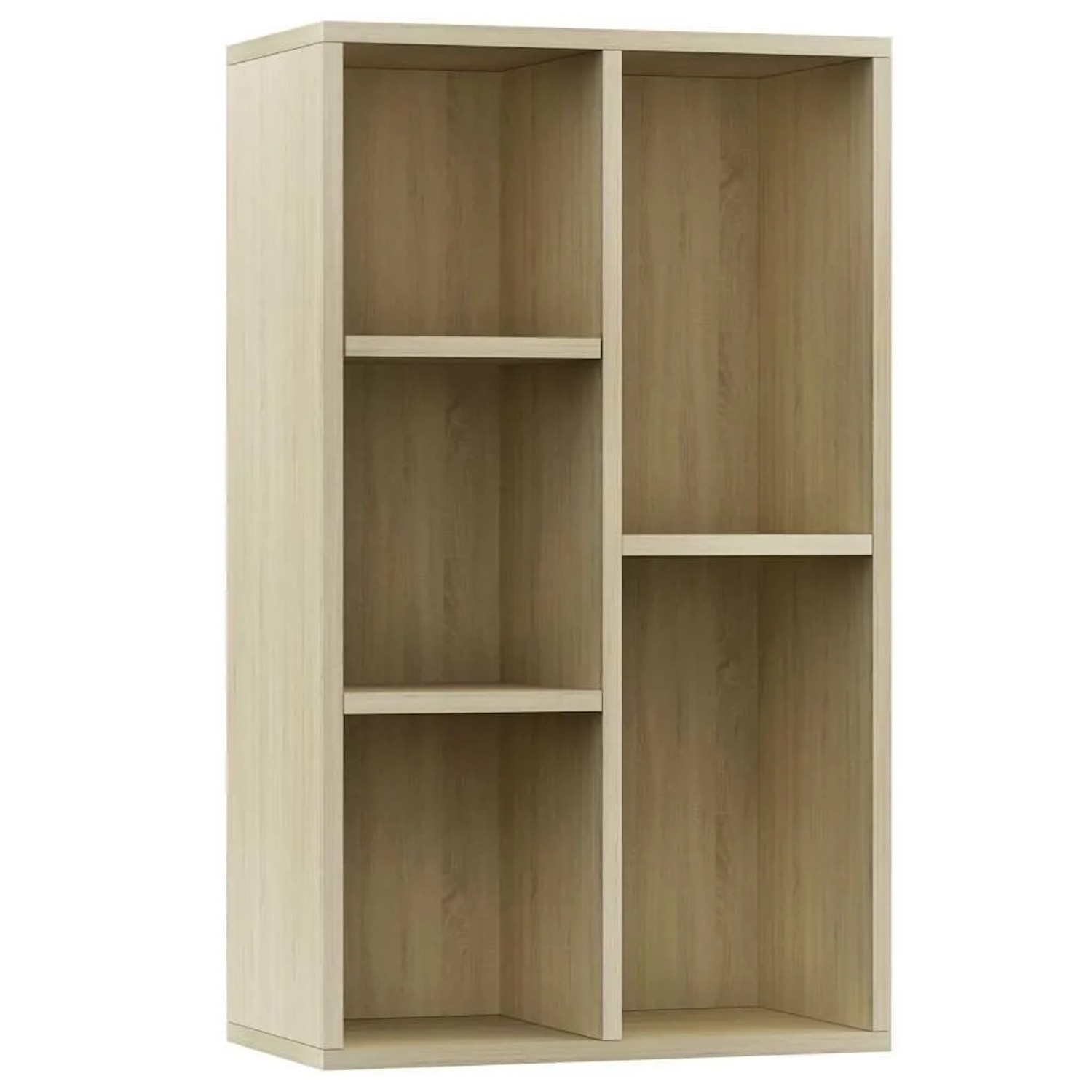 vidaXL Bücherregal/Sideboard Sonoma Eiche 50x25x80 cm Holzwerkstoff 800165 günstig online kaufen