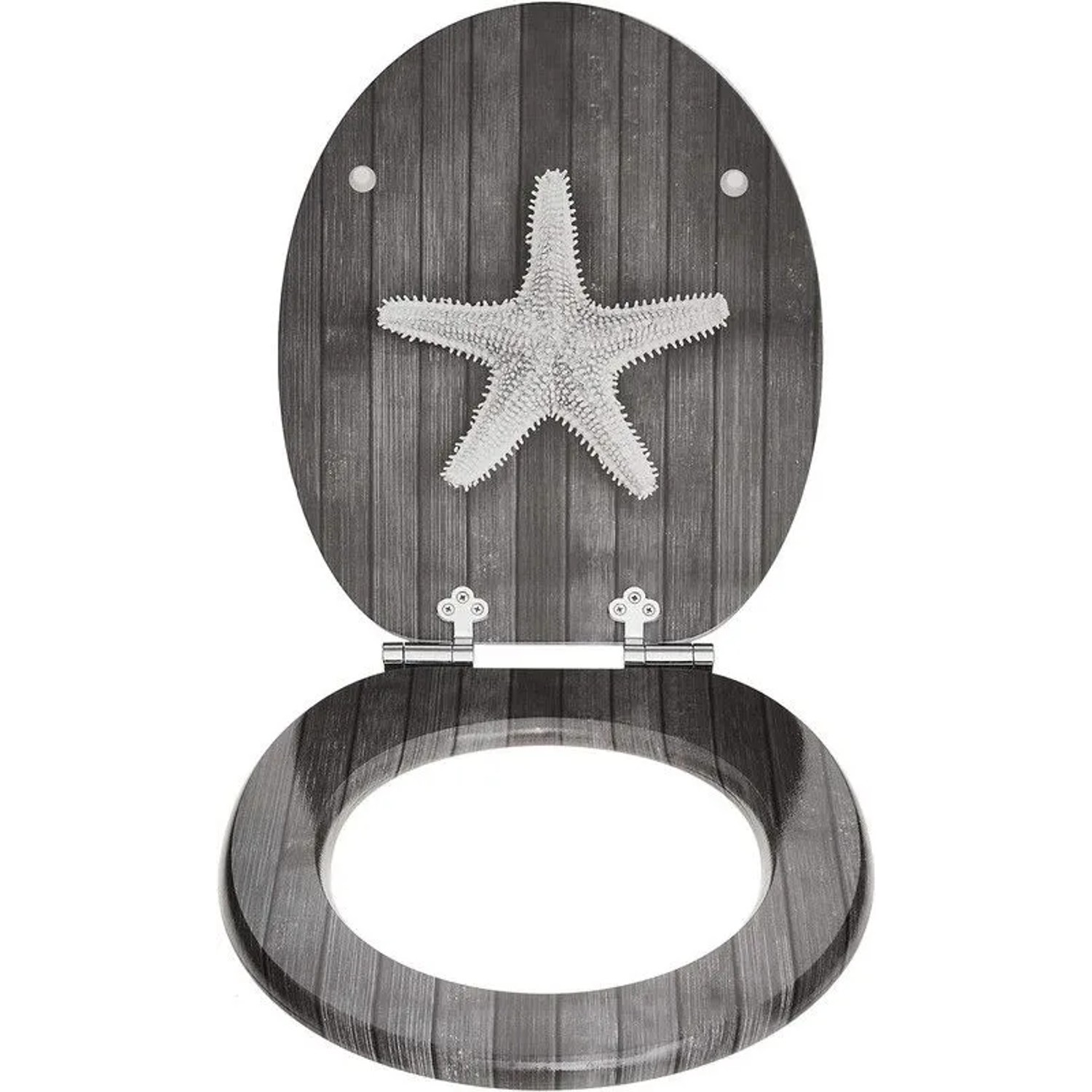 SINOBATH WC Sitz Mit Absenkautomatik MDF Holzkern H130 günstig online kaufen