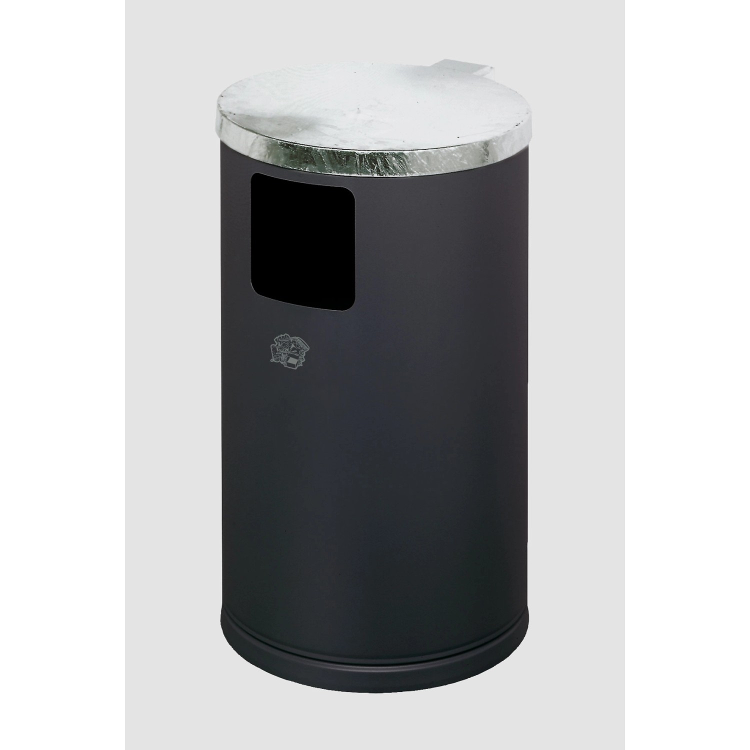 PROREGAL Abfallsammler Zur Wand Oder Rohrbefestigung 30 Liter HxBxT 62 x 30 günstig online kaufen