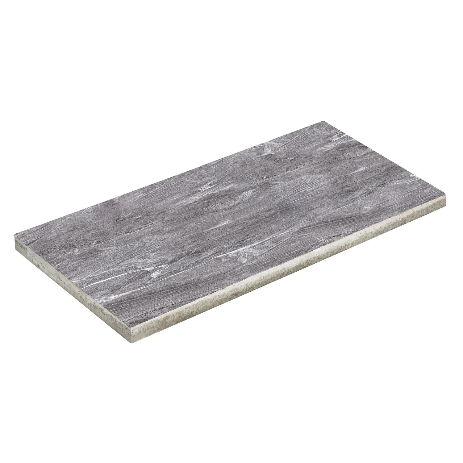 Diephaus Terrassenplatte Noria Mittelgrau 80 x 40 x 4 cm