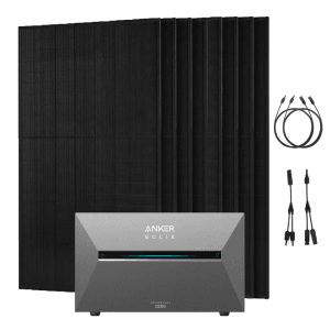 Anker SOLIX 4.000 W Balkonkraftwerk mit Solarbank 3 Pro ohne Halterung