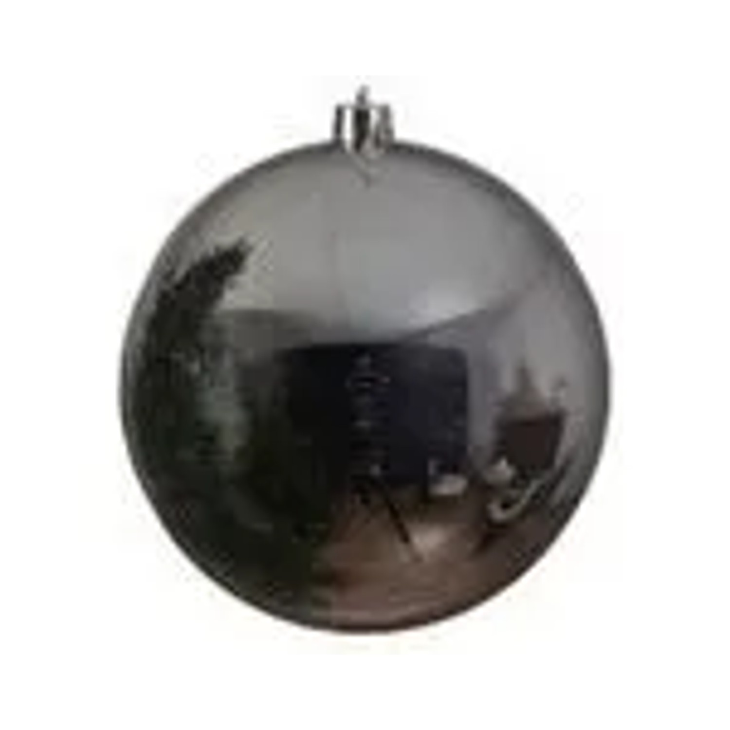Kaemingk Weihnachtsbaumkugeln Bruchfest  20 cm 1 Stueck Silber