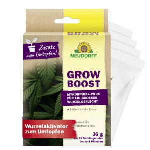 Neudorff GrowBoost Wurzelaktivator 36g für Pflanzenstärkung und besseres Wachstum.
