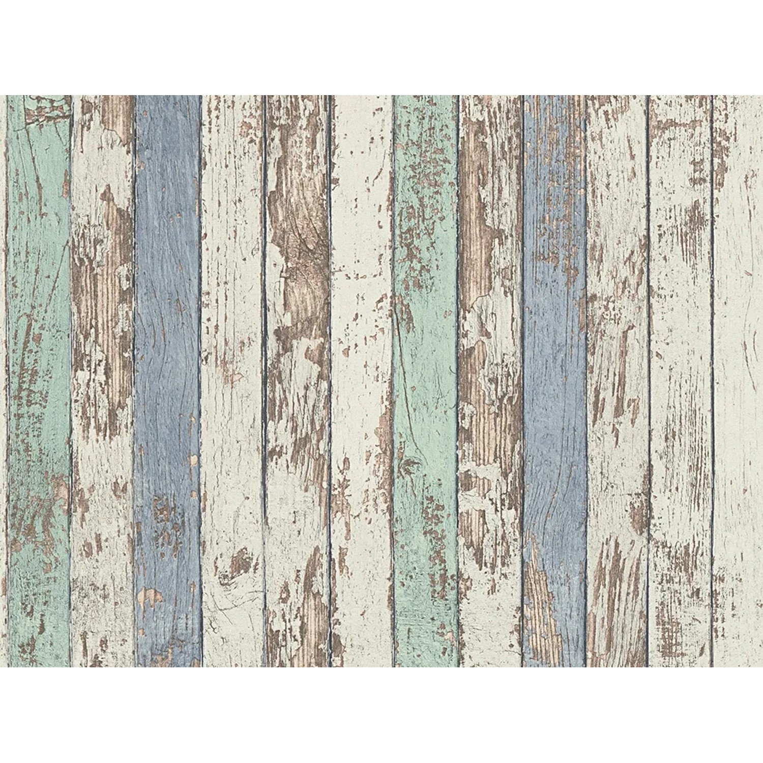 Finest Selection Vliestapete Dekora Natur Bretter Bunt FSC®
