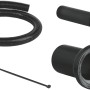 Grohe Nachrüstset für Dusch-WC Sensia Arena/IGS: Leerrohr, Verbindungsrohr, Ablaufmanschette, Kabelbinder.