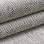 Detailansicht: Ayyildiz Kurzflorteppich Loom 4300 in Silber, Florstruktur.