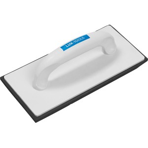 LUX Fliesenwaschbrett Classic mit Gummiauflage, 270x130mm, für Maurer- und Fliesenarbeiten.