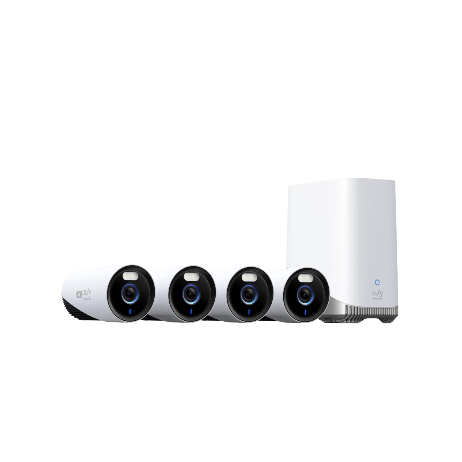 Eufy Überwachungskamera  E330 4-Kamera-Set mit HomeBase S380