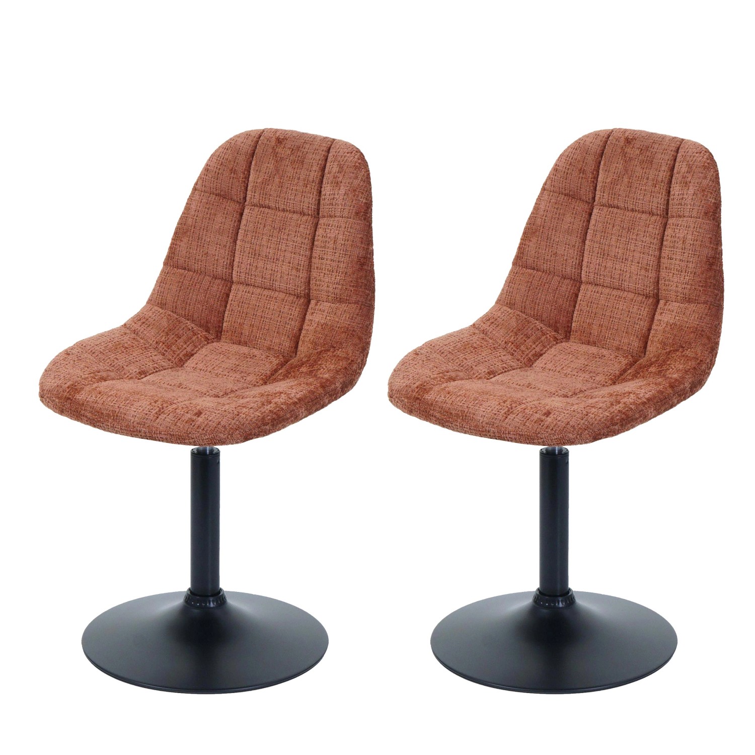 MCW Esszimmerstuhl A60 2er-Set Terrakotta günstig online kaufen