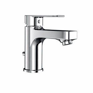 Fackelmann Bad Waschtischarmatur Hochdruck 150 mm x 153 mm Chrom Glänzend