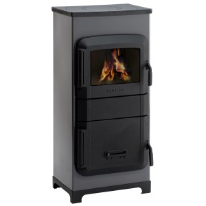 Wamsler Raumheizer RH 8F Kaschmir, 8kW Werkstattofen mit Fenster und Kochfunktion.