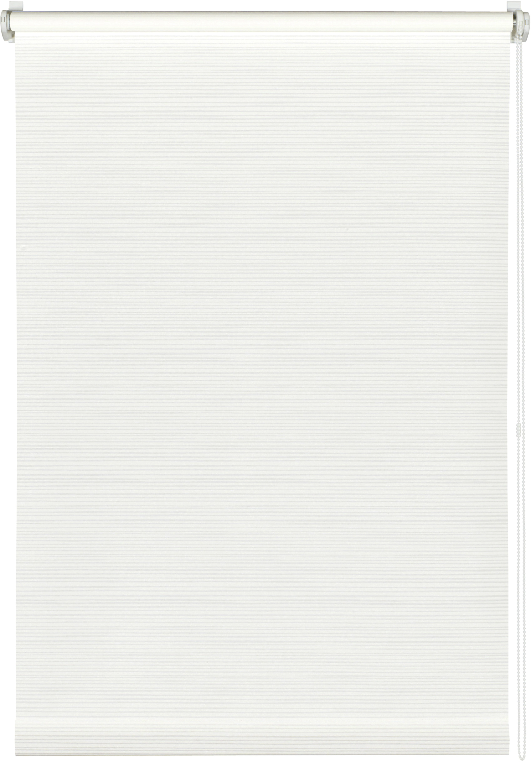 Gardinia EasyFix Rollo Dekor Streifen 60 cm x 150 cm Weiß kaufen bei OBI