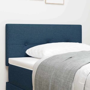 vidaXL LED Kopfteil mit LED-Lichtleisten Blau 90 cm Polyester 3338102