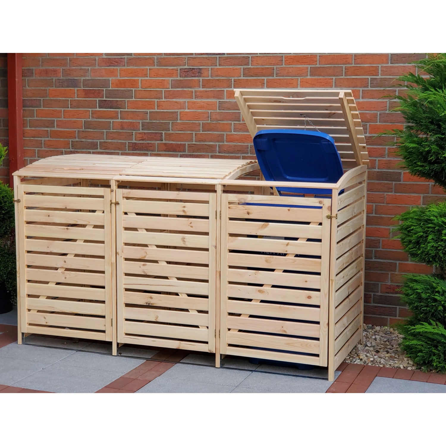Promadino Mlltonnenbox Vario III fr 3 Tonnen 240L kaufen bei OBI