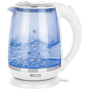 ECG Wasserkocher RK 2020 White Glass 2,0 l Glas