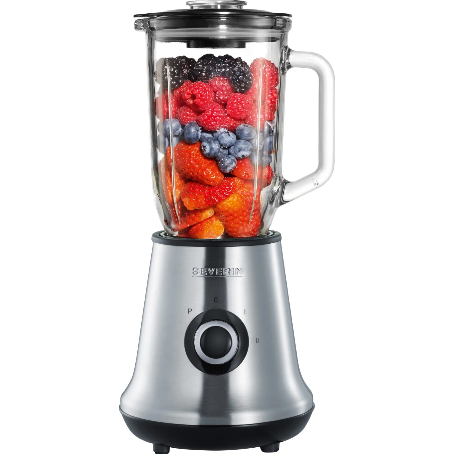 Severin Standmixer SM 3734 Edelstahl Schwarz