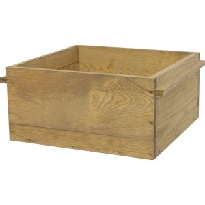 T & J Regal Labo-3D, seitlich geschlossen, 36x36x24 cm, aus Weide für Zaunbau & Sichtschutz.