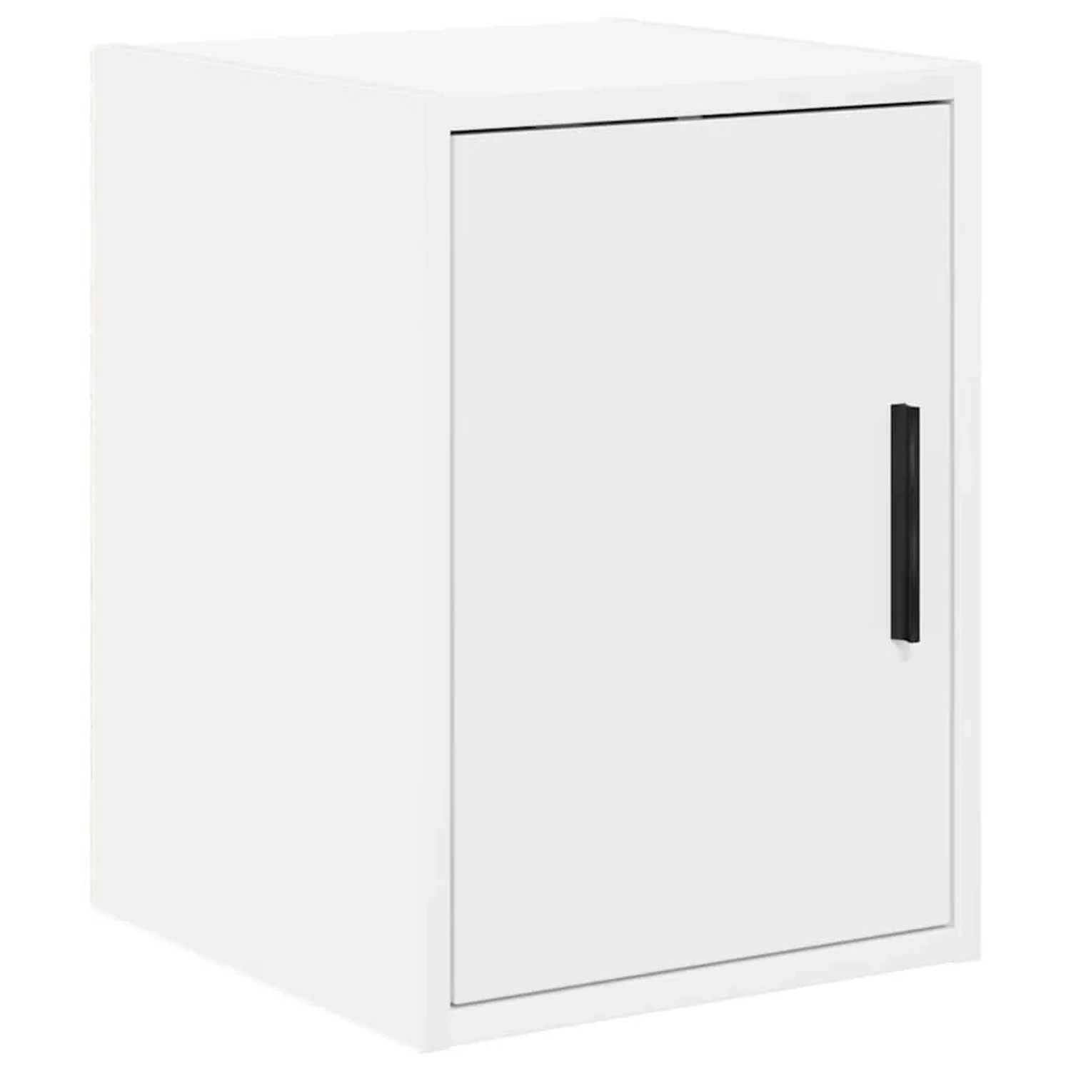 vidaXL Garagen-Wandschrank Weiß Holzwerkstoff 860607