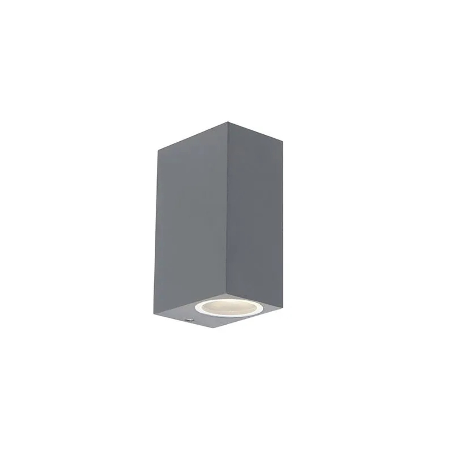 QAZQA 4er Set Moderne Wandleuchten Anthrazit IP44 Baleno II