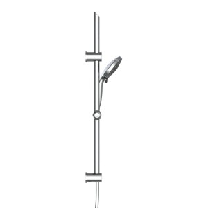 Schütte Stangenbrause-Set Adria Chrom mit Handbrause und Brausestange.