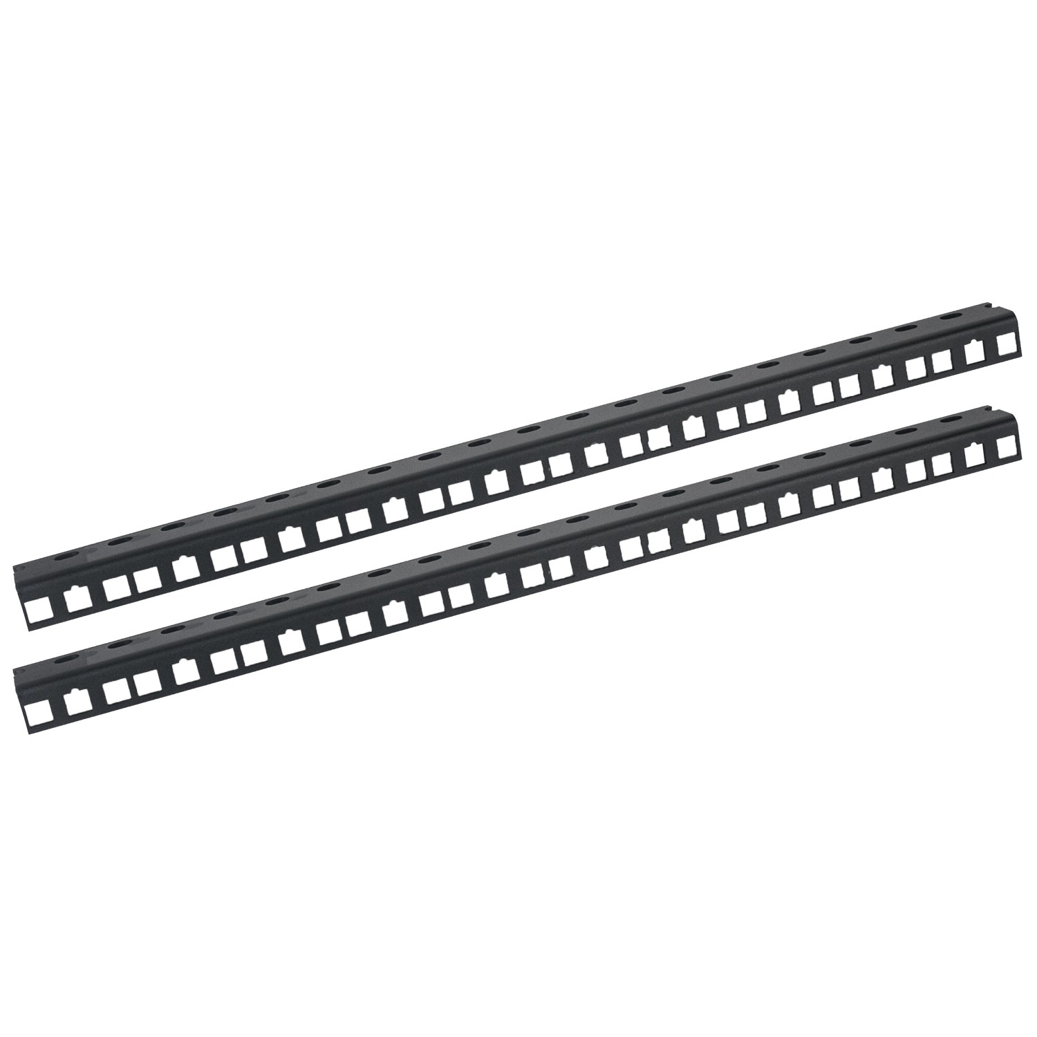 HMF 66810 Rackschiene für Serverschrank 2 Stück 10 Zoll 10 HE Schwarz günstig online kaufen