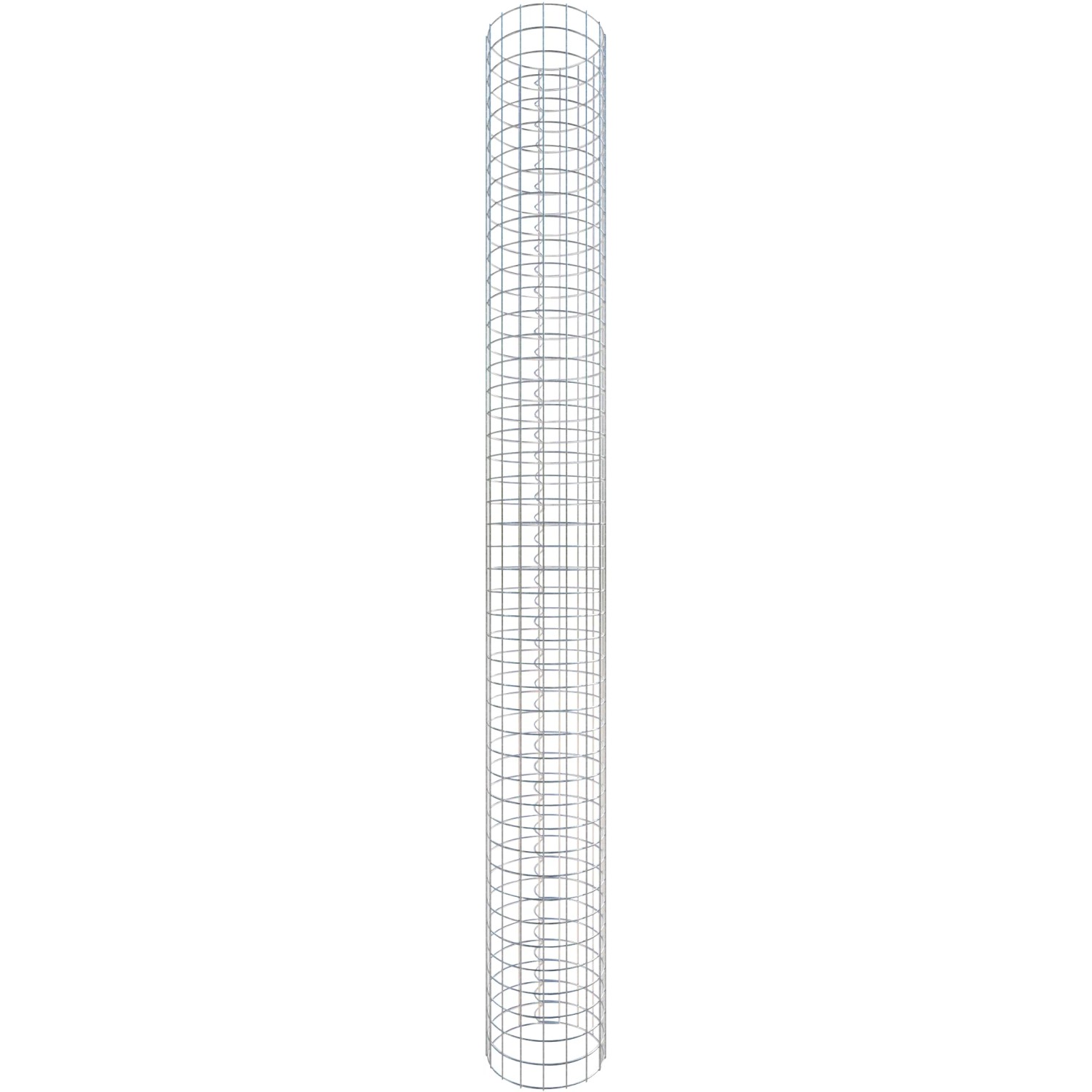 Gabiona Gabionen-Säule rund 230 x Ø 27 cm Maschenw 5 x 5 cm