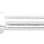 Verzinkte LUX Schlossschraube M6 x 50 mm mit Teilgewinde, 100er Pack.