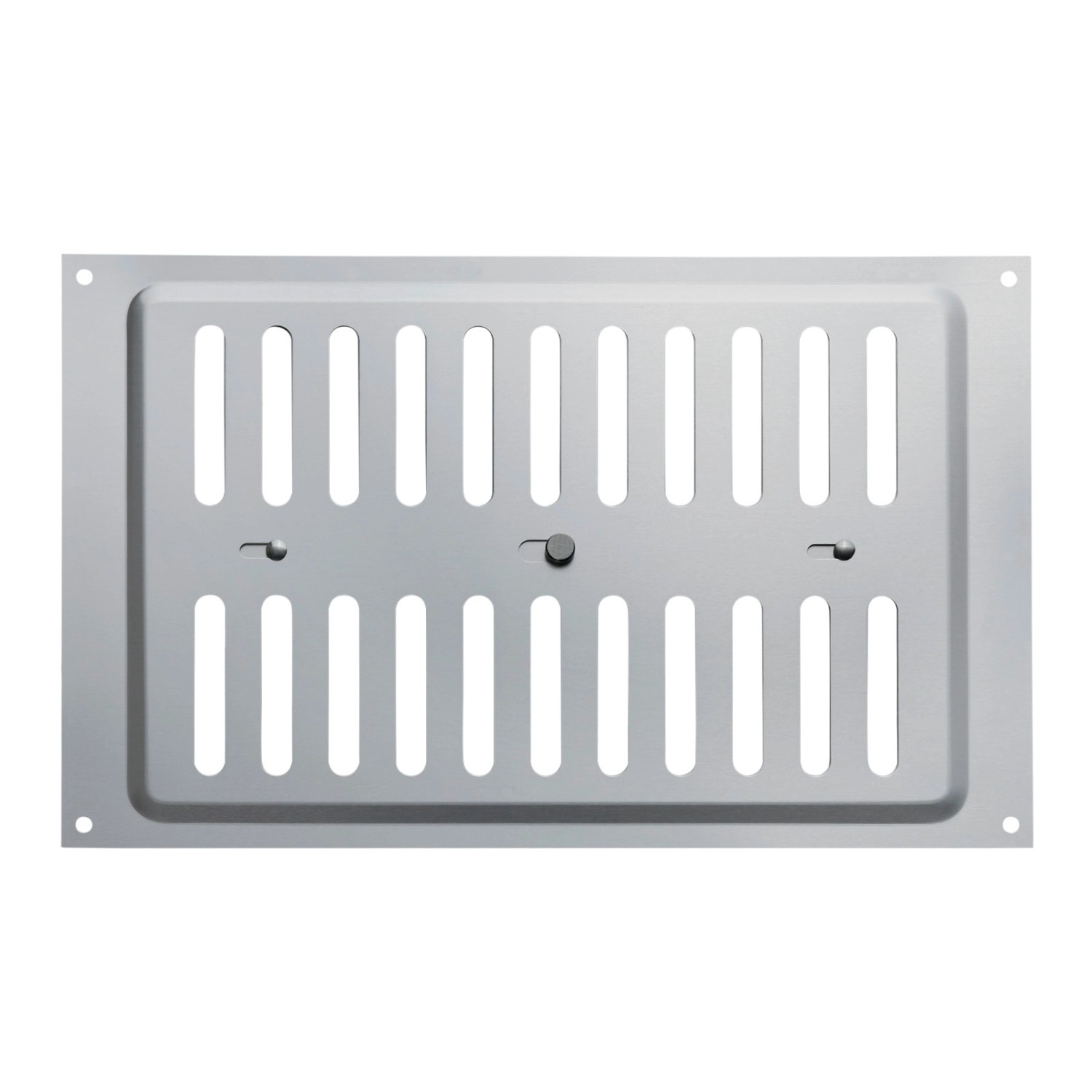 SOTECH Edelstahl Lüftungsgitter Oval 260 x 165 mm mit Schiebeverschluss Ver günstig online kaufen