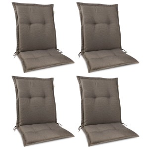 Beautissu HighLux NL Niederlehner 105x50x7cm Taupe 4tlg