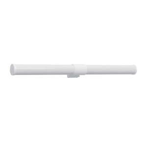 Weiße NETTLIFE LED Spiegelleuchte aus Kunststoff, modern, für Wand & Spiegel.
