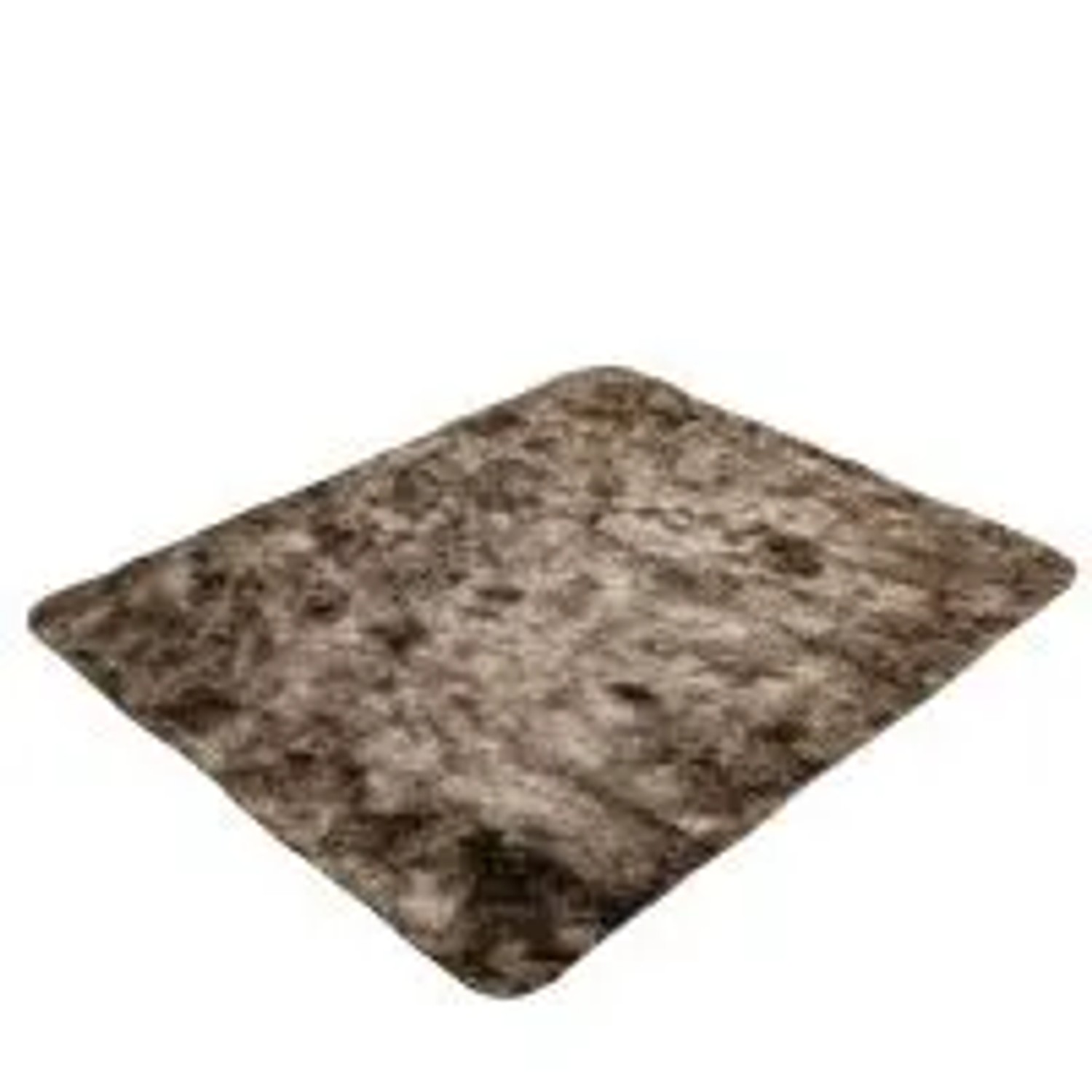 Rebiko Brauner Shaggy Teppich Rabbit 120 X 170 Cm Weich Plüschig Xxl