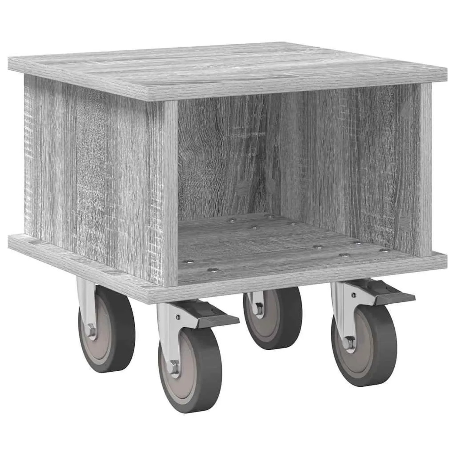 vidaXL TV-Ständer Graues Sonoma 37 x 35 x 35 cm Holzwerkstoff 891053