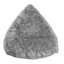 Sitting Point Sitzsack Fluffy, 220 l, mittelgrau. Bequemer, grauer Plüsch-Sitzsack für entspannte Stunden.