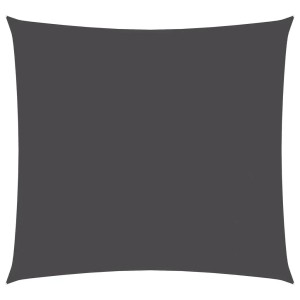Quadratisches Sonnensegel 3x3 m in Anthrazit aus Oxford-Gewebe. Robuster Sonnenschutz für Garten & Terrasse.
