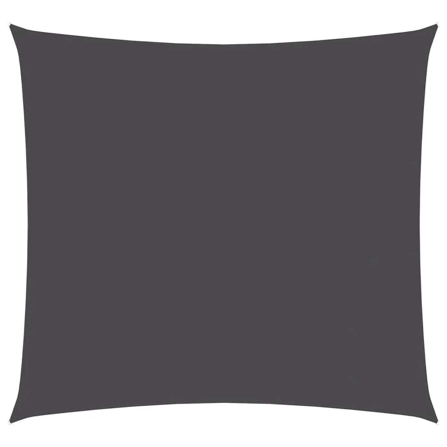 vidaXL Sonnensegel Oxford-Gewebe Quadratisch 3x3 m Anthrazit 135082