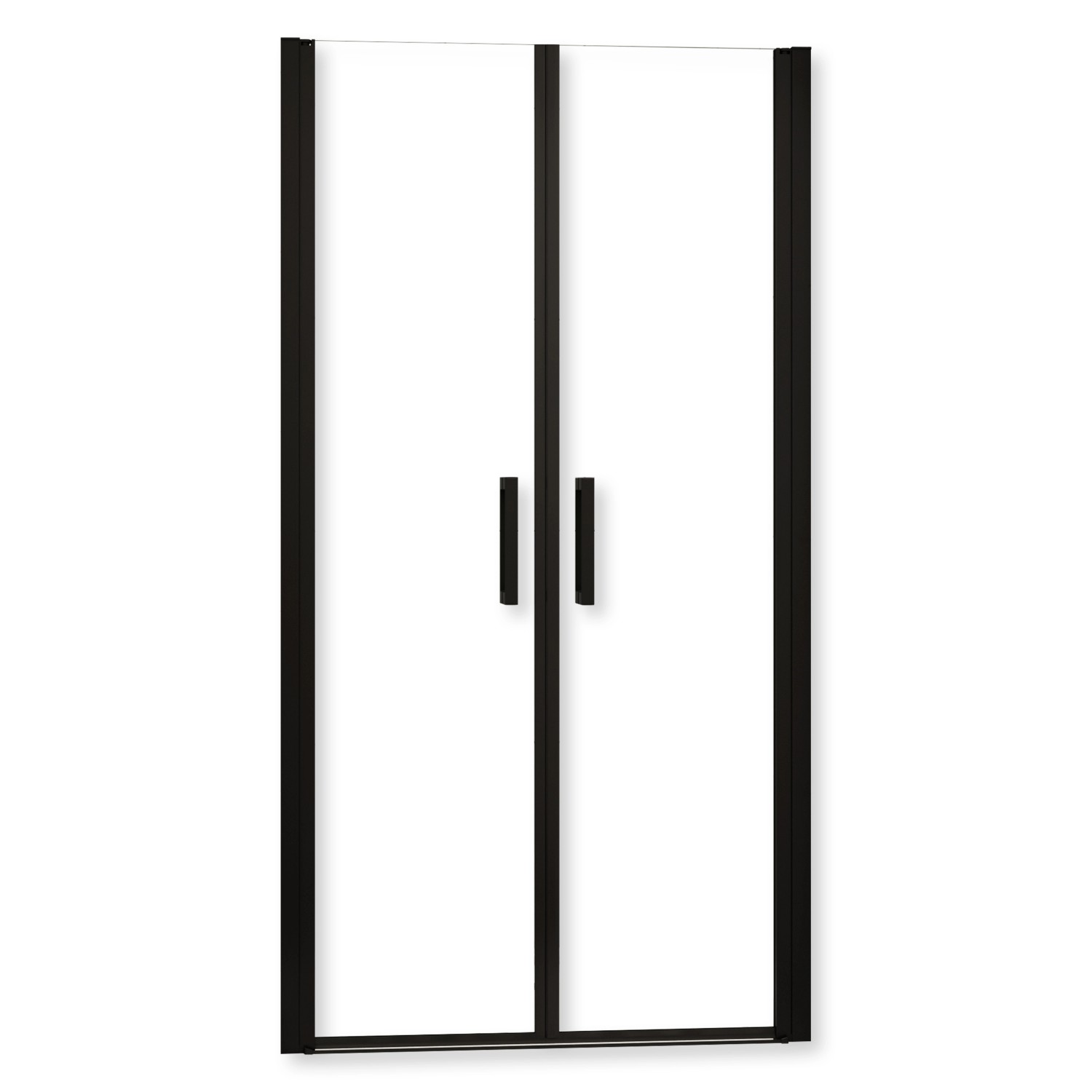 AICA Doppeltür 90x200cm Duschabtrennung Nischentür Schwingtür Pendeltür 8mm günstig online kaufen